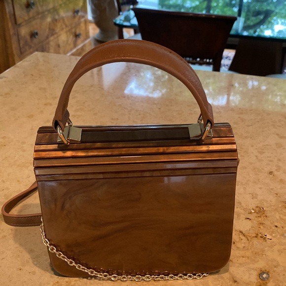 NWOT Sondra Robert’s acrylic style purse - Picture 3 of 6